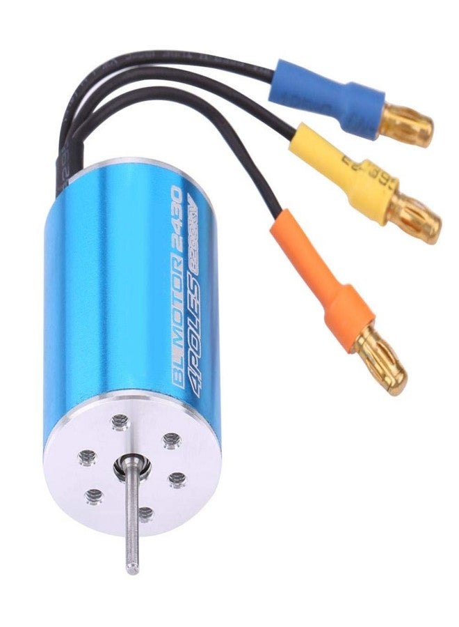 Dilwe RC Car Brushless Motor, 2430 8200KV 4 Poles Sensorless Brushless Motor w/ ￠2mm Shaft for 1/16 1/18 RC Model Car Accessory Parts - Image 3